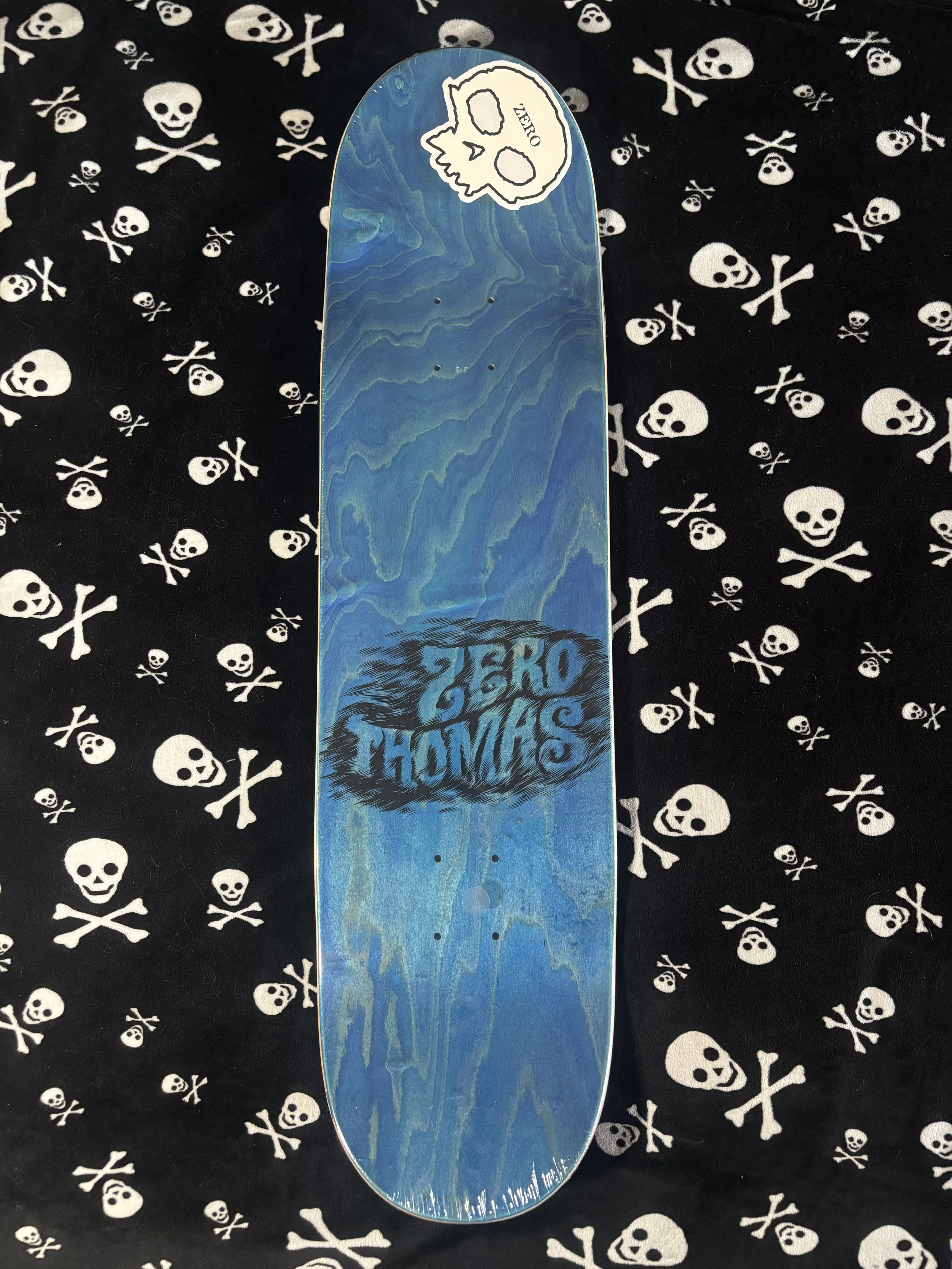 ZERO~ THOMAS OCTOPUS GREEN HOLOGRAPHIC FOIL SKATEBOARD DECK